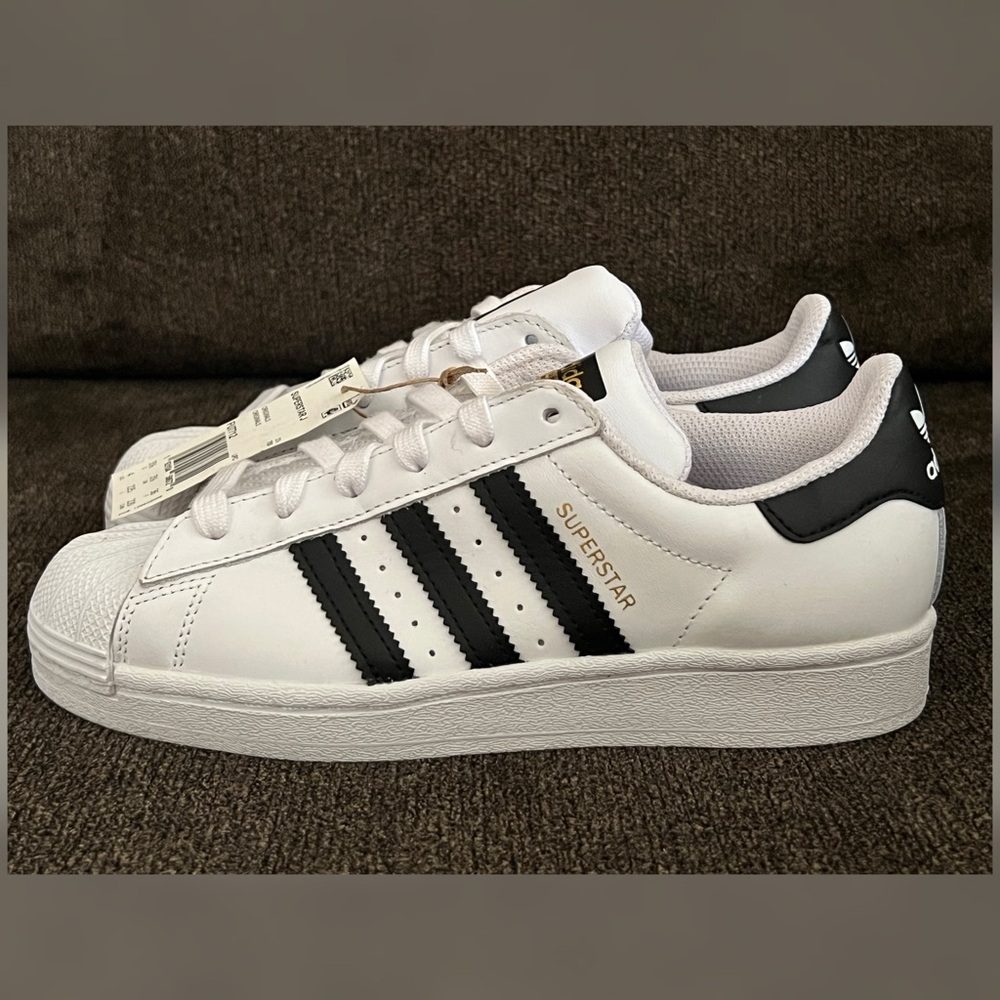 adidas gazelle silver green womens Adidas Kids Pre-School Originals Superstar Shoes in Black/White, Size 11 main image 0
